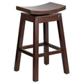 Saddle Seat Bar Stool in Cappuccino Y574990