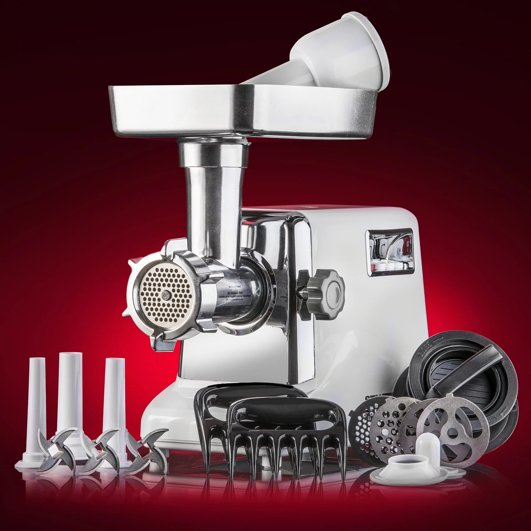 Electric Meat Grinder and Sausage Stuffer O912134