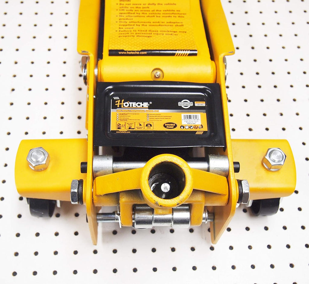 3-1/2 Ton Hydraulic Floor Service Jack Low Profile Double Pump X441