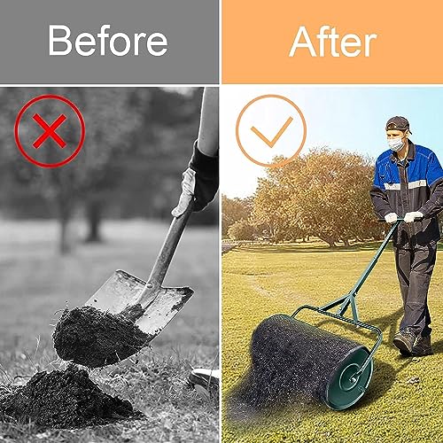 Heavy Duty Metal Mesh Push Spreader, 24" x 17" Inch U563