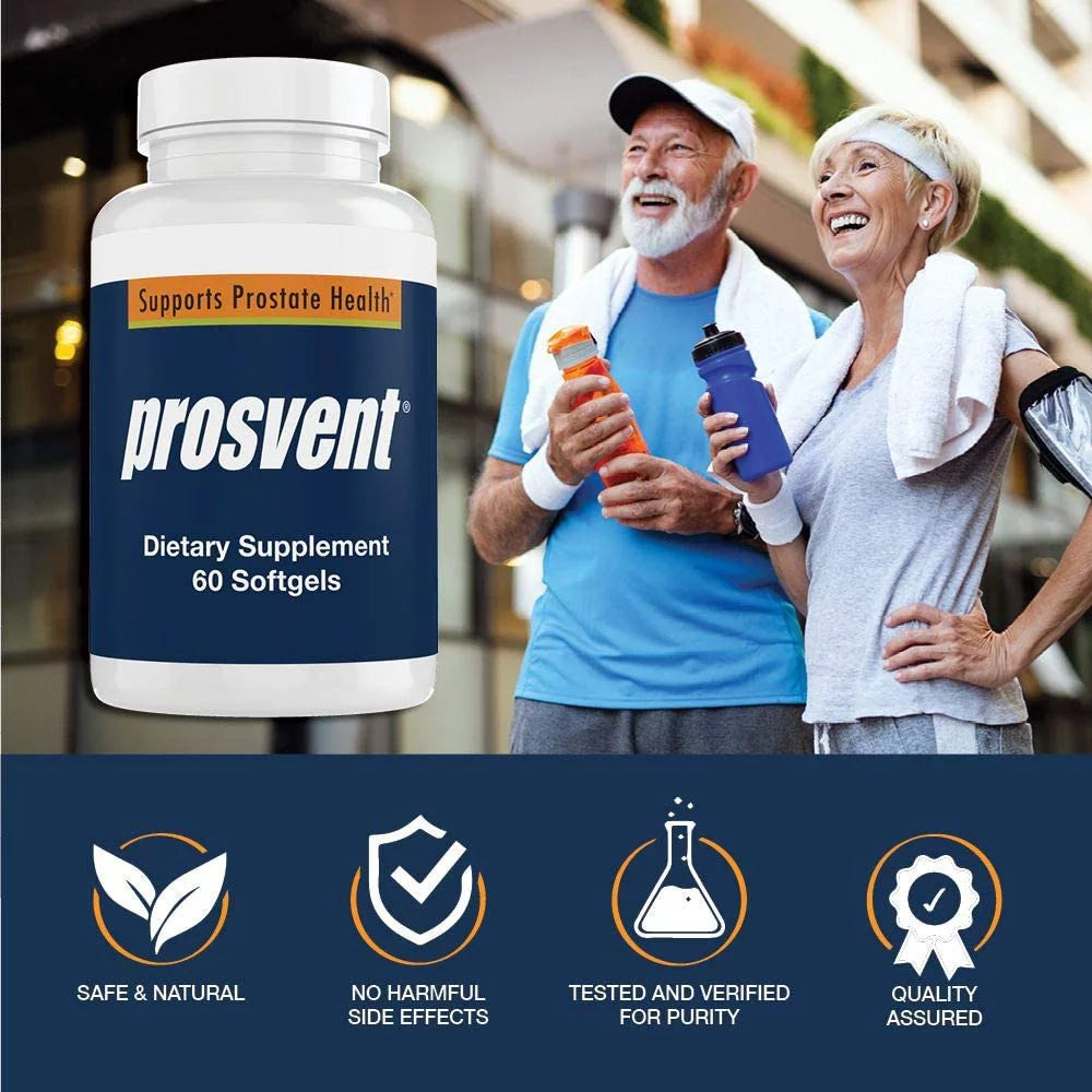 Natural Prostate Health Supplements with Saw Palmetto, Pygeum, Lycopene, Stinging Nettle, Beta Sitosterol, Pumpkin Seed Oil, 1 Month Supply R48799
