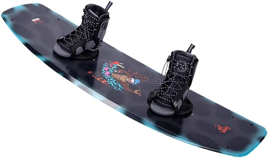 Kids Wakeboard 127cm Black/Aqua J20049