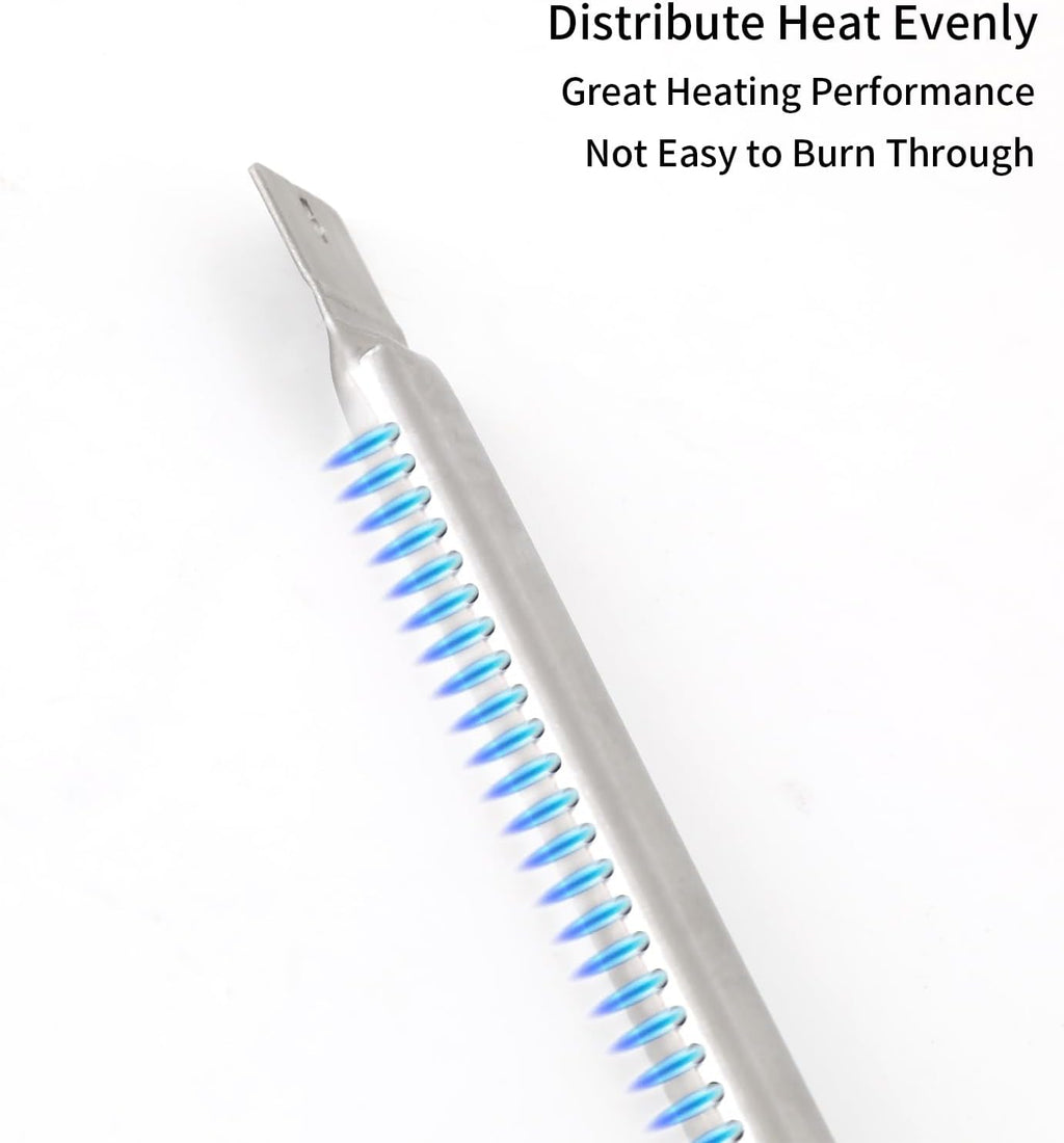 4 Pack 16.5 inch Stainless Steel Grill Burner Replacement O1411