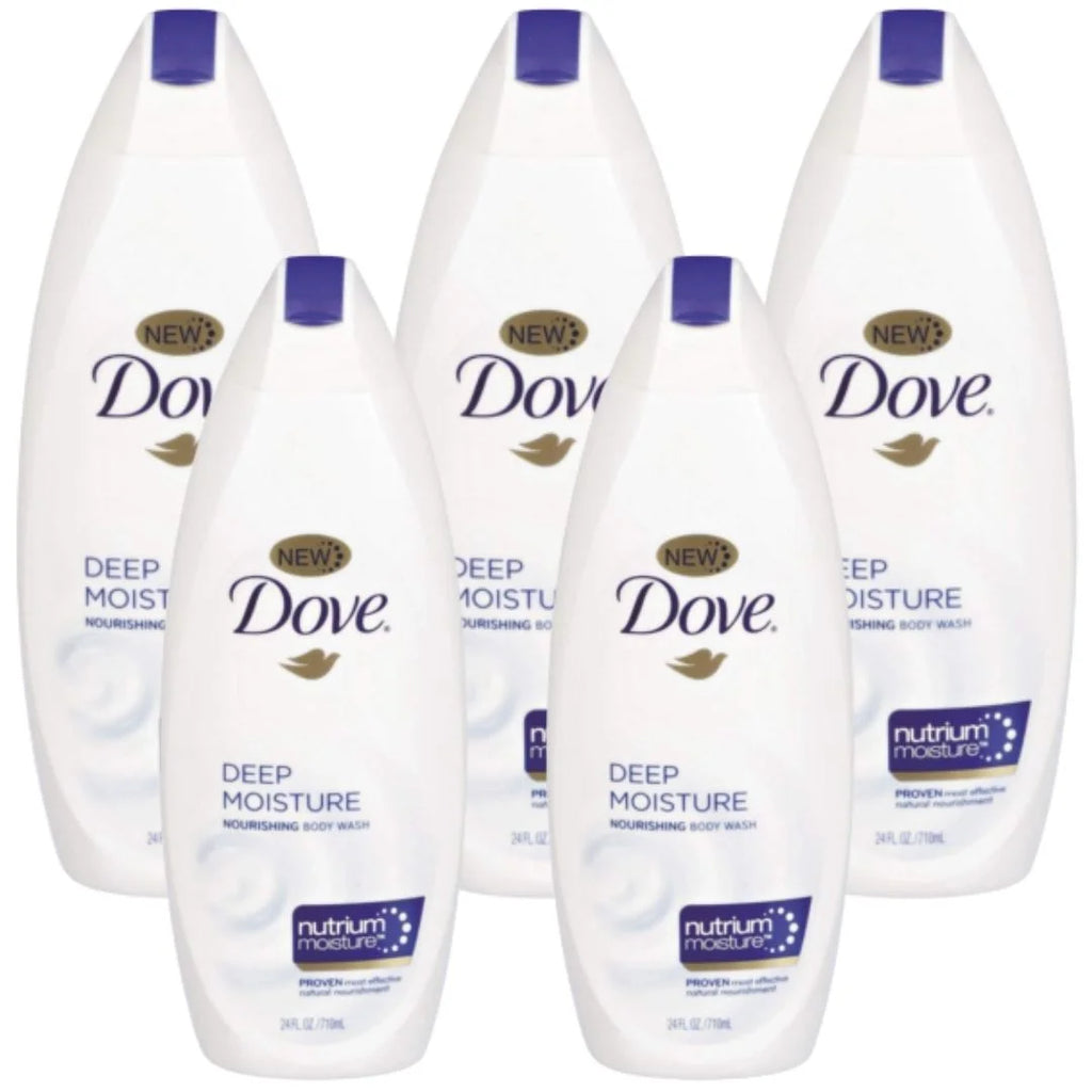 16 Fl OZ Body Shower Gel, 5 Bottles D734