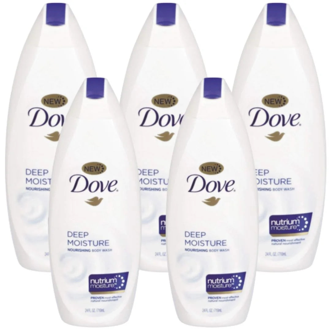 16 Fl OZ Body Shower Gel, 5 Bottles D734