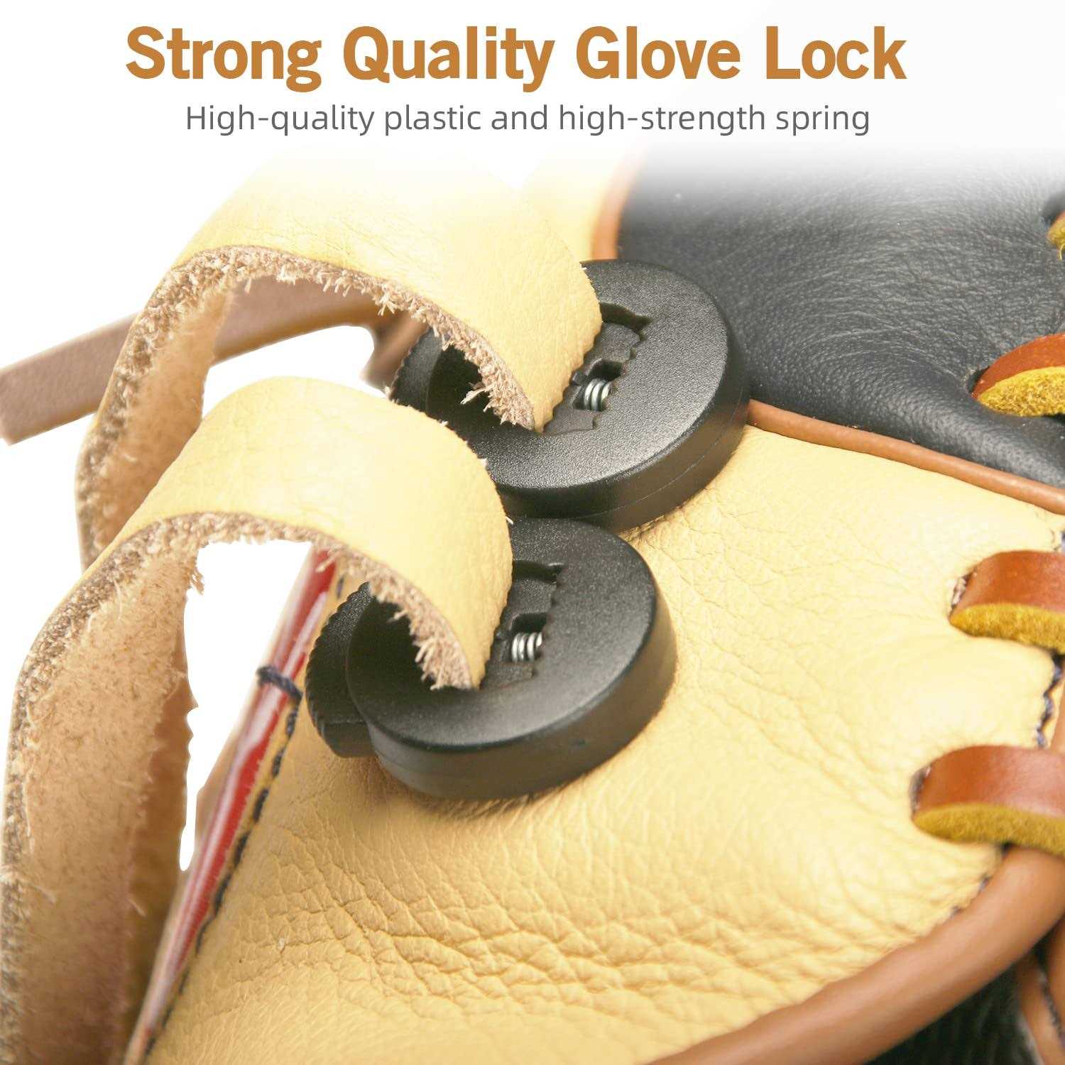 2 Glove Leather Lacing Needle with 2 Glove Locks D88405