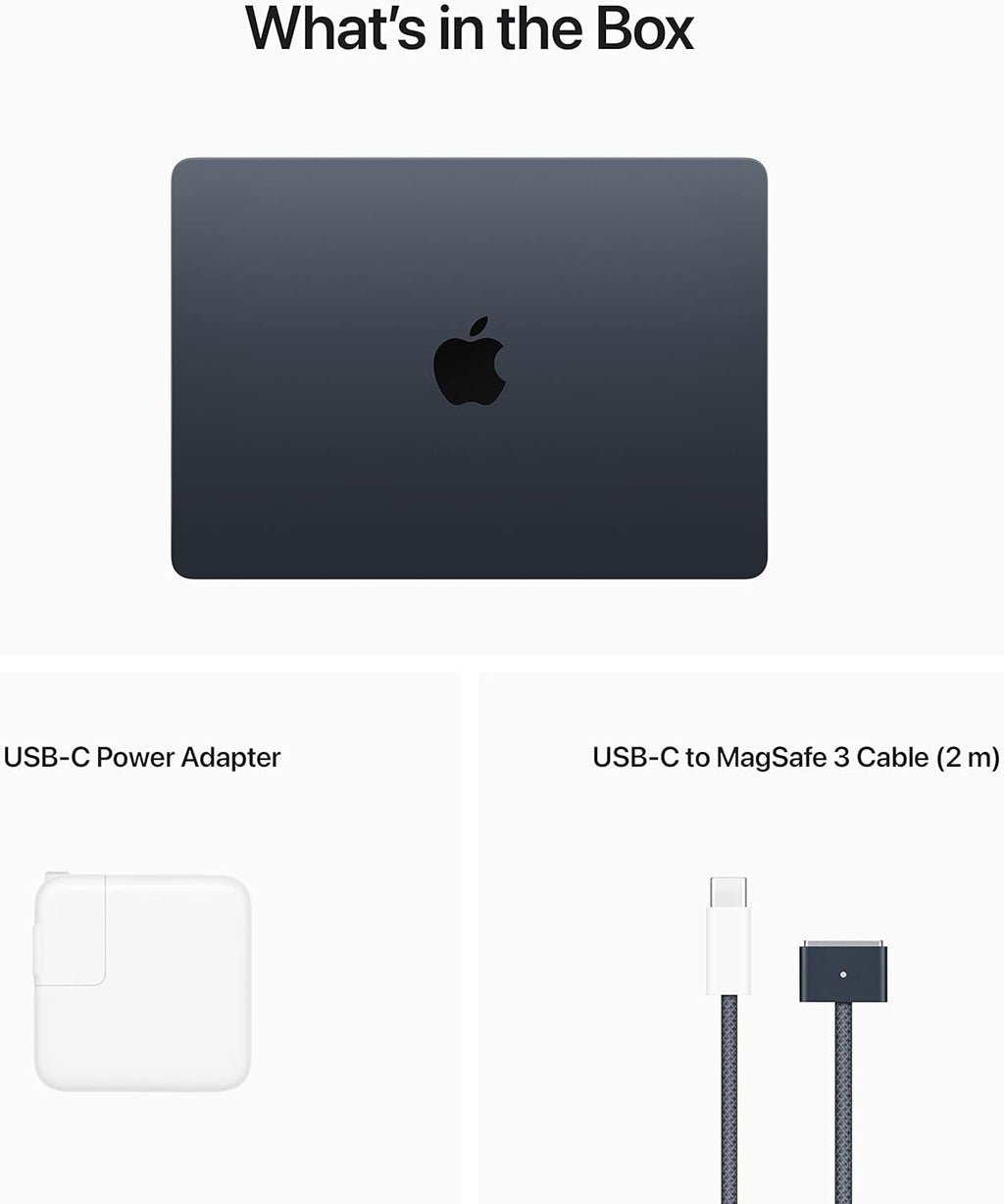 Midnight MacBook Air 13-inch with M2 Chip, 16GB RAM, 512GB SSD O3835