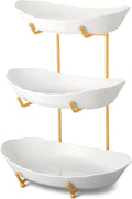 3 Tier Acrylic Fruit Bowl with Metal Rack P9891
