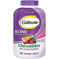Caltrate Chewables 600 Plus D3 Plus Minerals Calcium Vitamin D Supplement, Cherry, Orange and Fruit Punch - 60 Count G5798