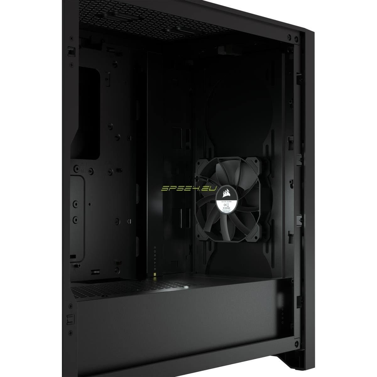 Black Tempered Glass Mid-Tower ATX Case D635