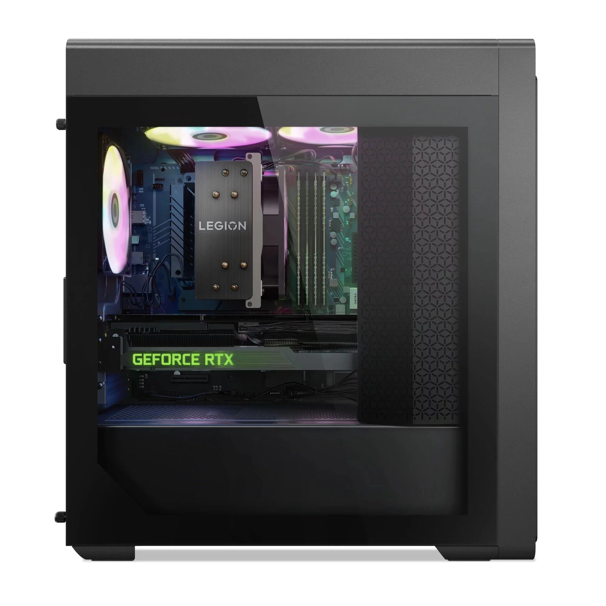 Tower Gaming Desktop PC, AMD Ryzen 5 7600 CPU, 128GB DDR5 RAM, 512GB NVMe SSD + 2TB HDD, GeForce RTX 3060 12GB, Windows 11 Home G65170