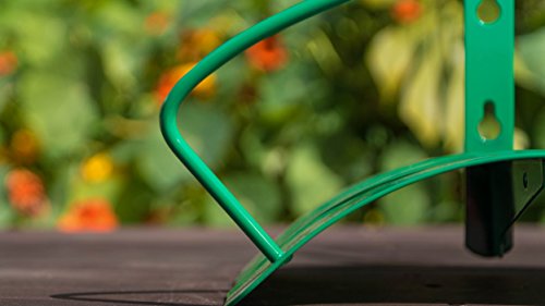 Wall Mount Deluxe Hose Hanger, 5/8", Weathered Verdigris Finish H6202