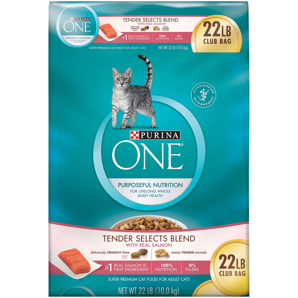 22 lb. Cat Food with Real Salmon F7502
