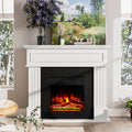 43" Electric Fireplace Mantel with Heater S257271