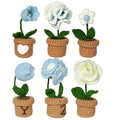 6 Pcs Crochet Kit (Blue) F194257