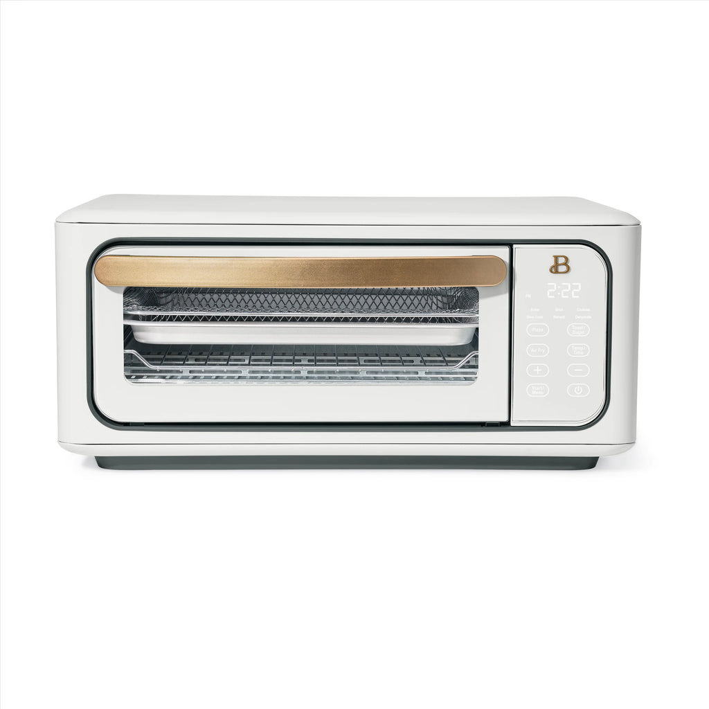White 9-Slice 1800 W Air Fry Toaster Oven F5922