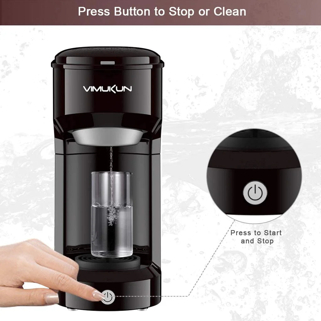 Mini Size Black Single Serve Coffee Maker N99686