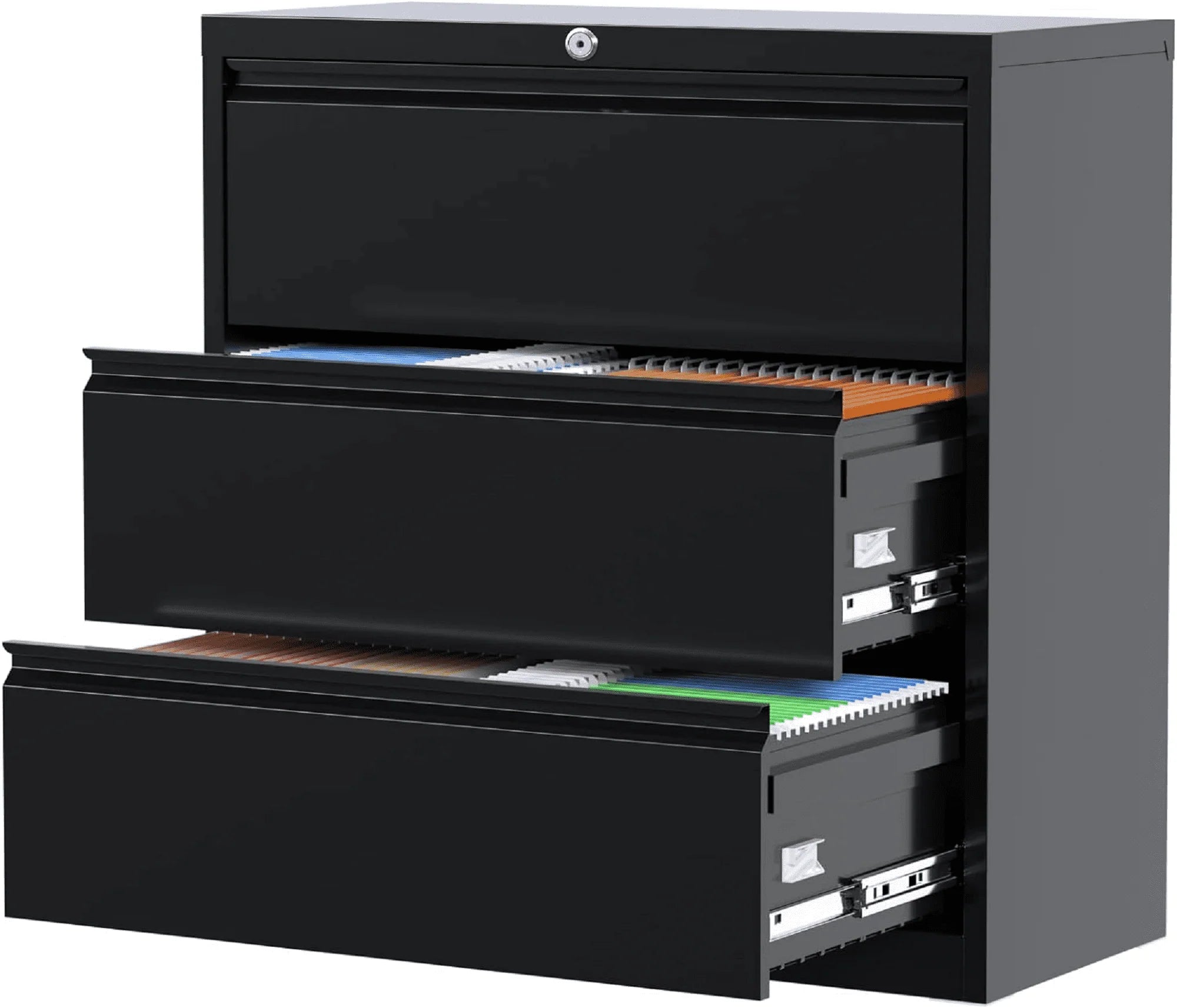 4 Drawer Metal File Cabinet with Lock N6217