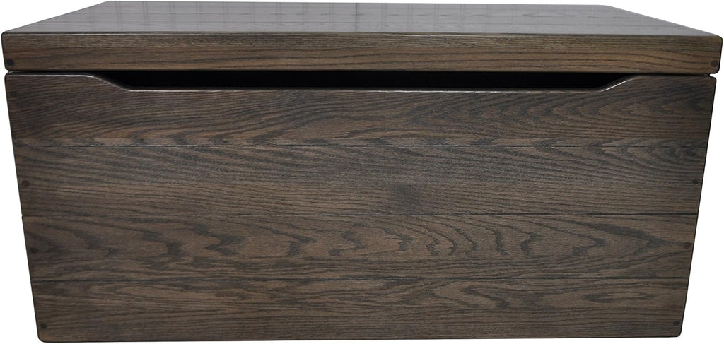 30" Solid Wooden Storage Chest with Handles J187982
