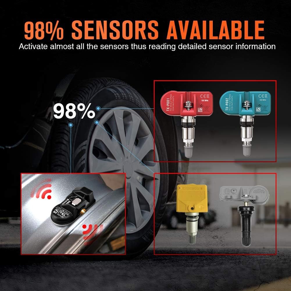 TPMS Relearn Tool TS408 Tire Pressure Monitor Sensor Programming Tool Z212809