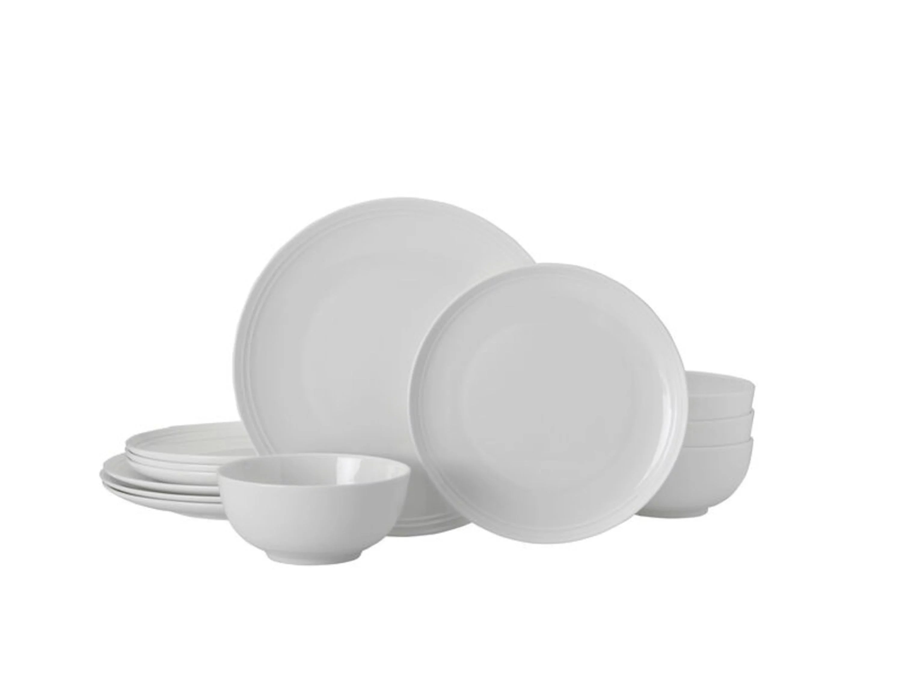 12-Piece Bone China Dinnerware Set B793