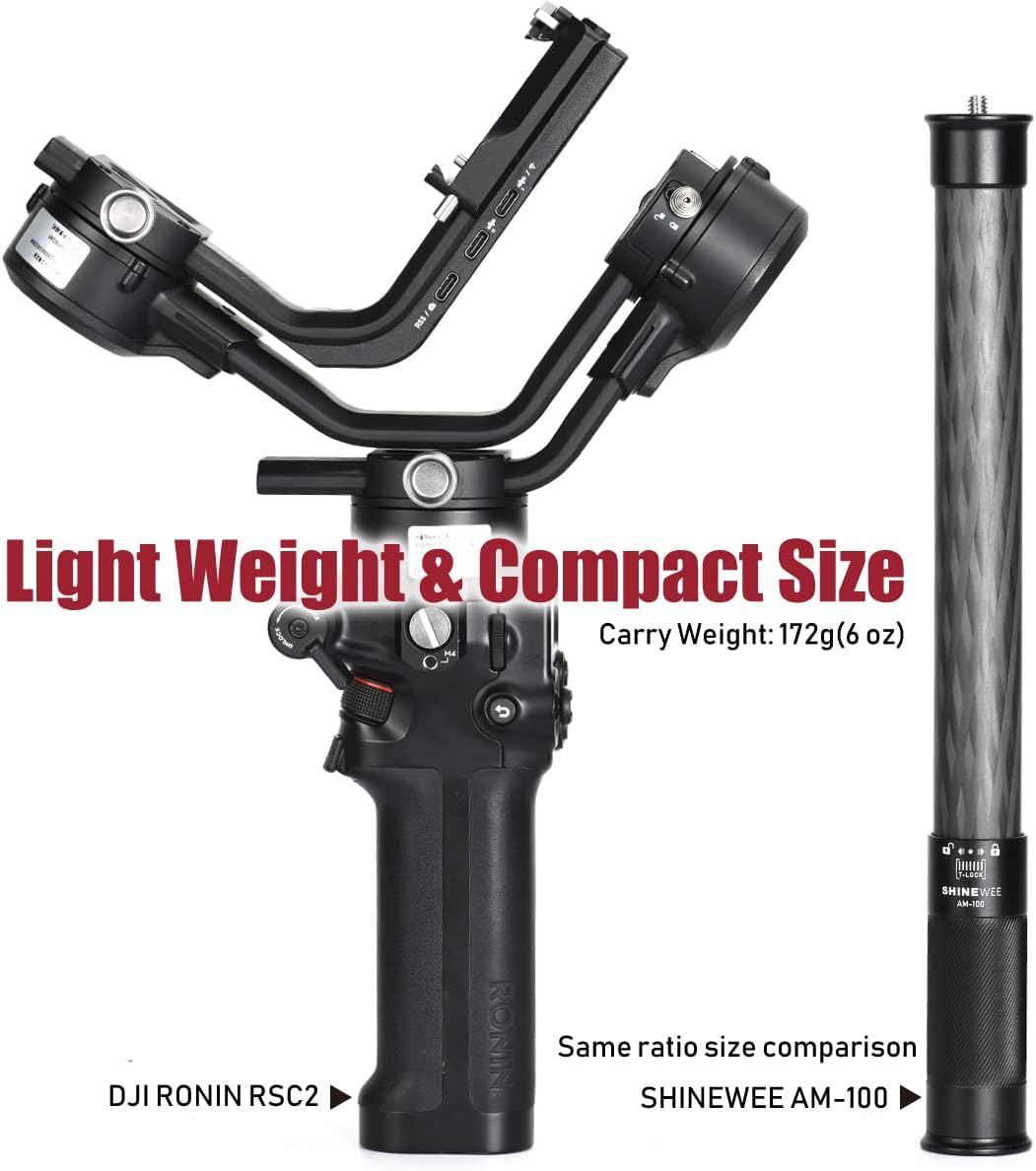 4 Section Carbon Fiber Extension Pole with 1/4 Screw Mount J347391