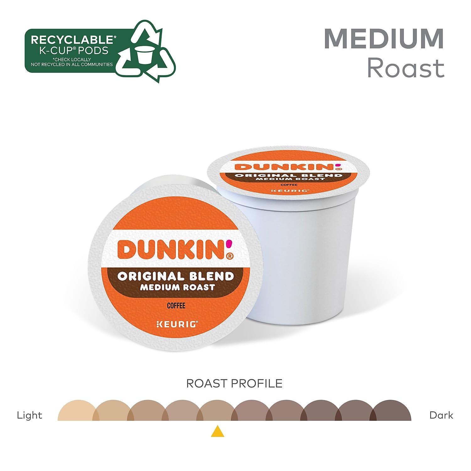22 Keurig K-Cup Pods Medium Roast Coffee O312
