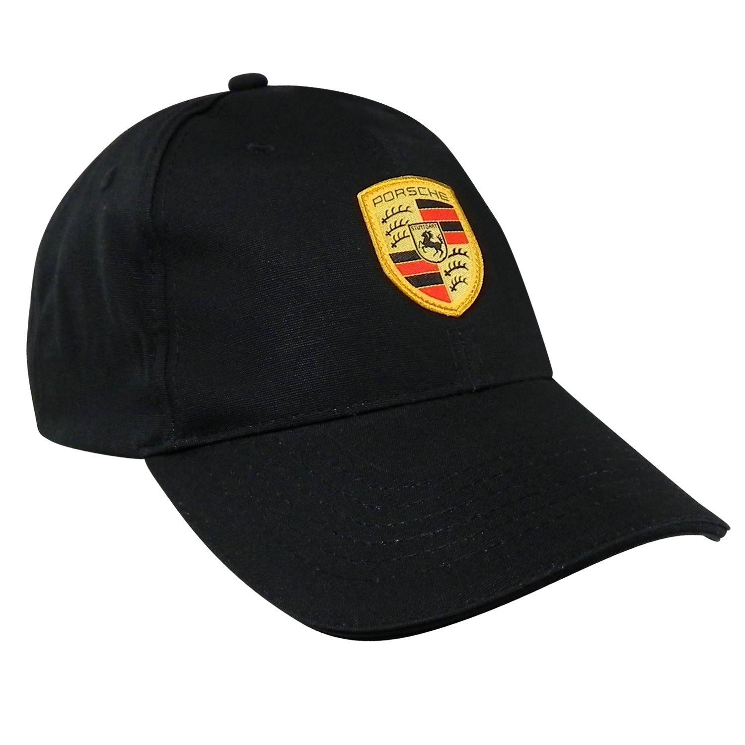 Black Crest Logo Cap S9194