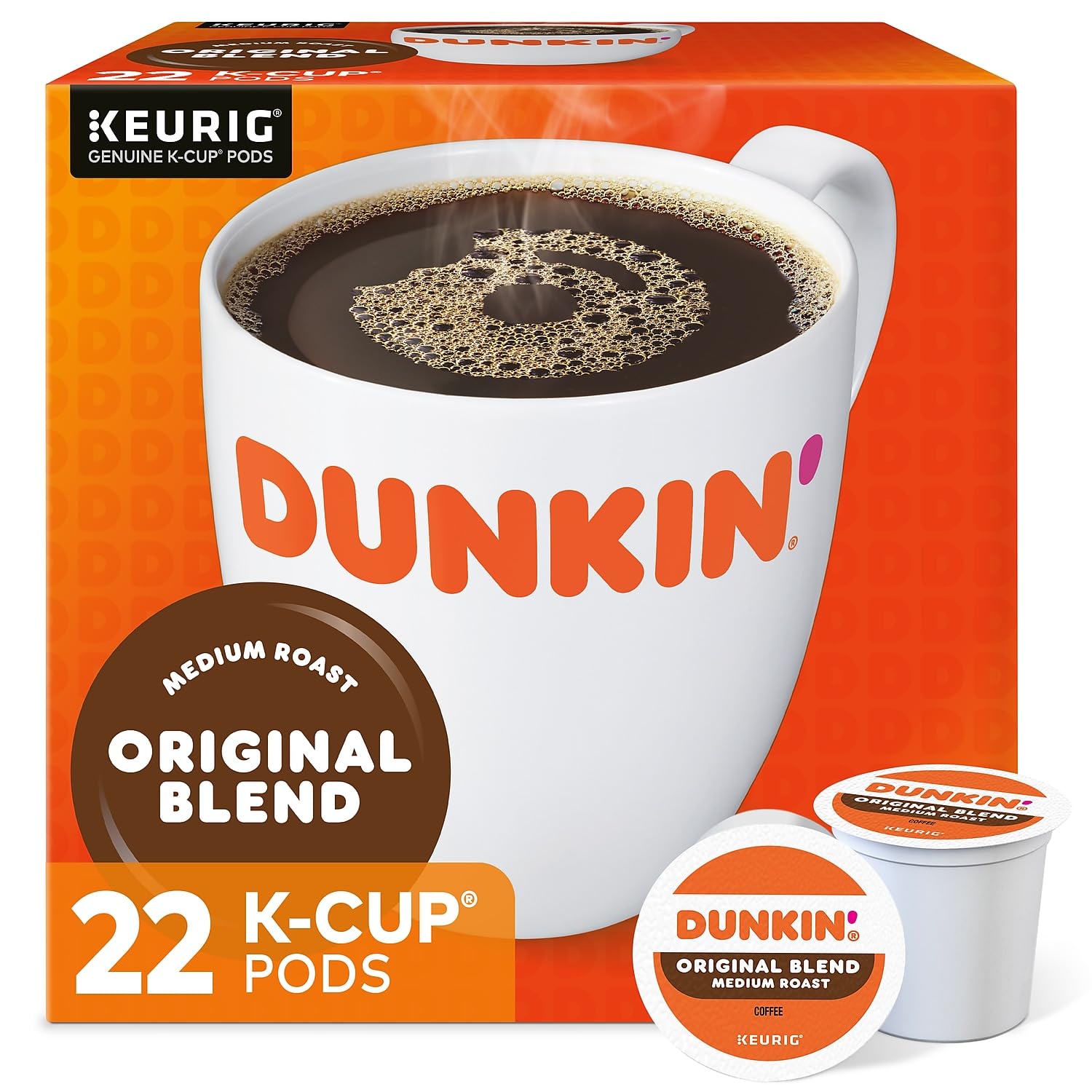22 Keurig K-Cup Pods Medium Roast Coffee O312