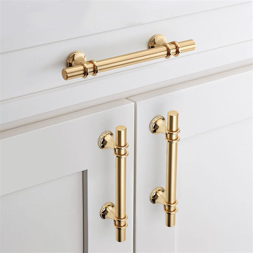 Black Gold Zinc Alloy Cabinet Handles C691384