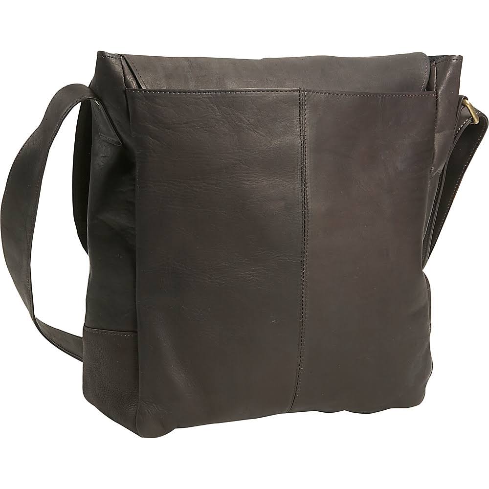 Black Vertical Laptop Messenger F39827