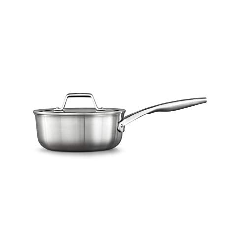 2.5-Quart Stainless Steel Saucepan with Cover Q9890