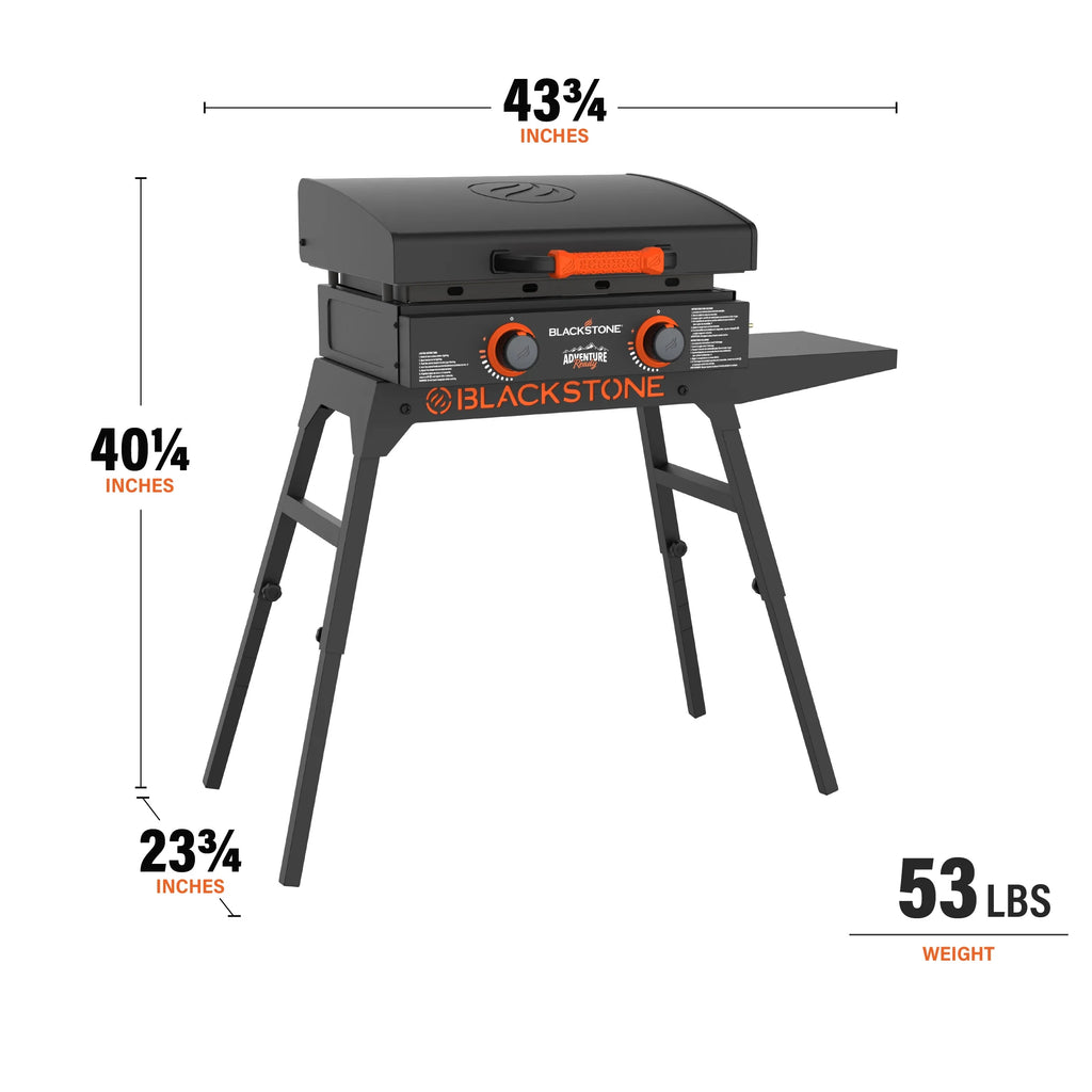 22 Propane Griddle with Stand and Adapter Hose U5791