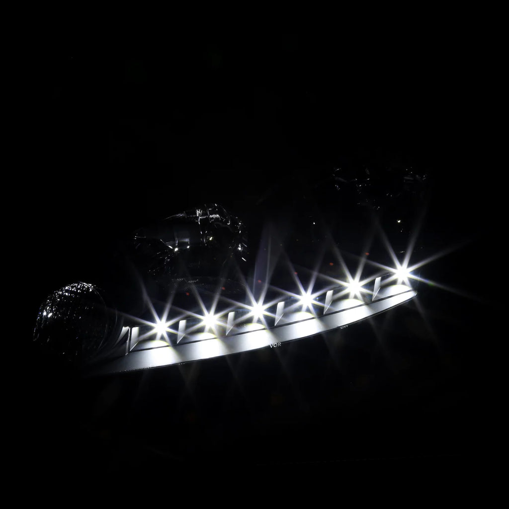 Black Clear SMD Led Headlights for Chevy Chevrolet Impala 2006-2013 G8337
