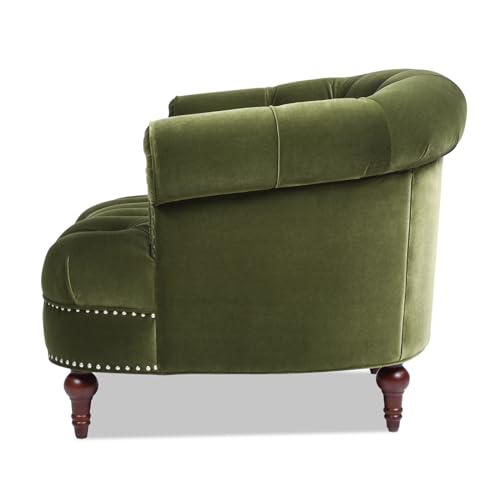 Lavender Velvet Tufted Accent Chair K481