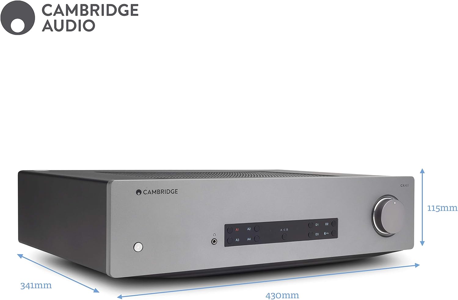 Stereo Two-Channel Amplifier with Bluetooth and Built-in DAC Q5102