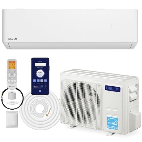 Wifi Mini Split AC Inverter Air Conditioner with Heat Pump E774