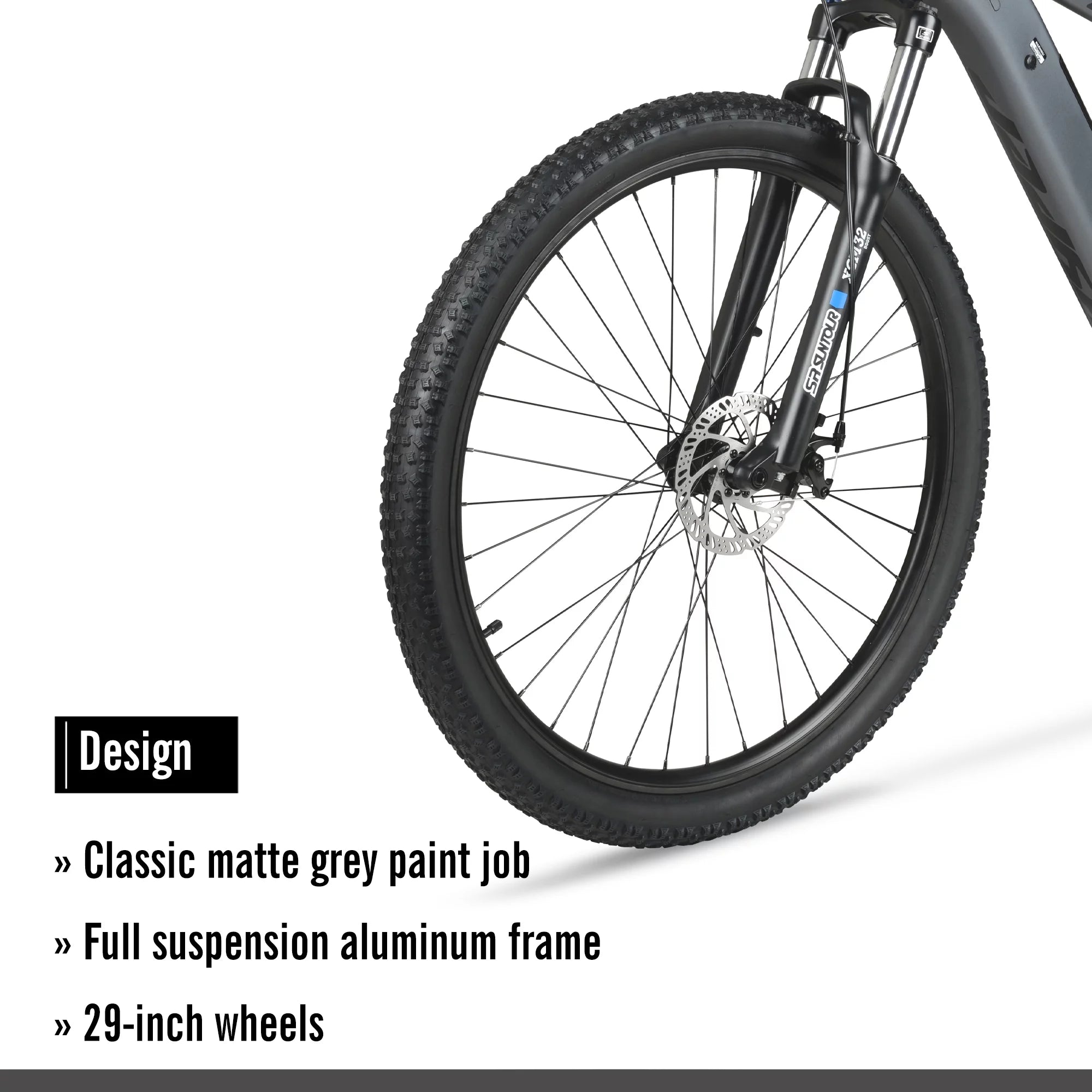 Grey 29" 36V Electric Mountain Bike T210983