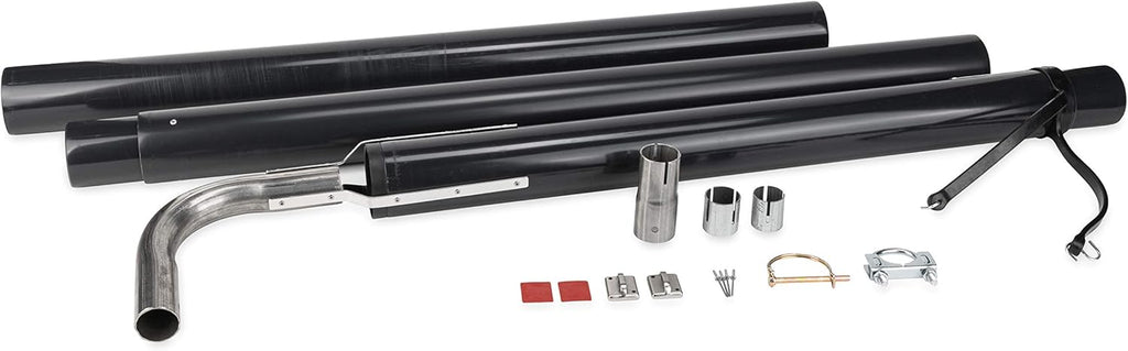 Black RV Generator Exhaust Venting System N873884