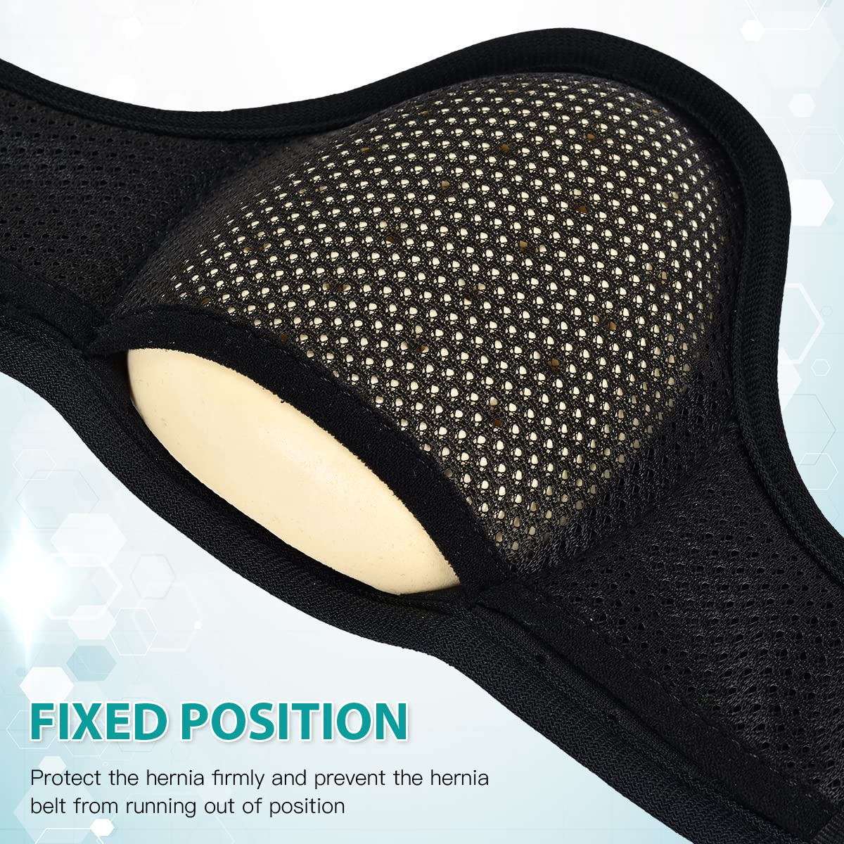 Hernia Belt with Removable Compression Pads R466