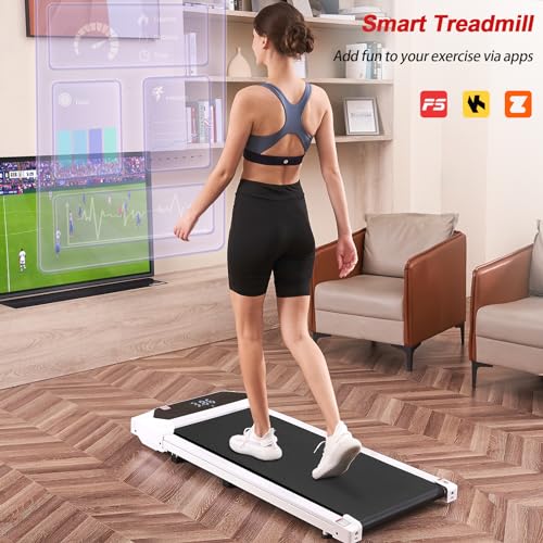 Walking Pad Under Desk Treadmill with Remote Control Q190