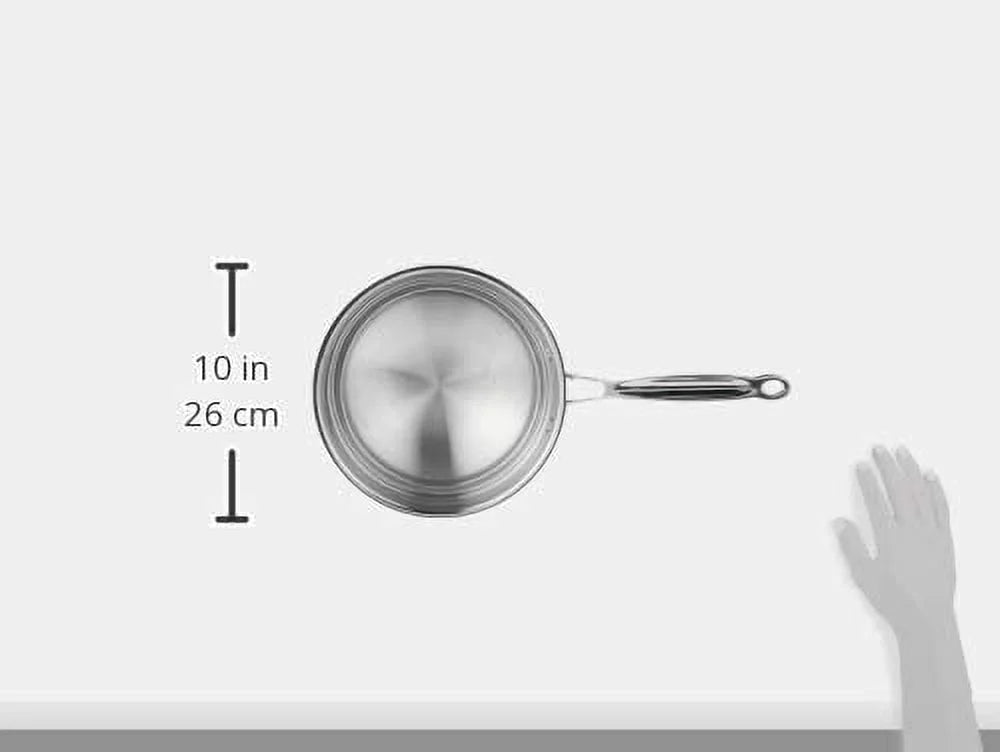 Stainless Double Boiler with Cover D9563