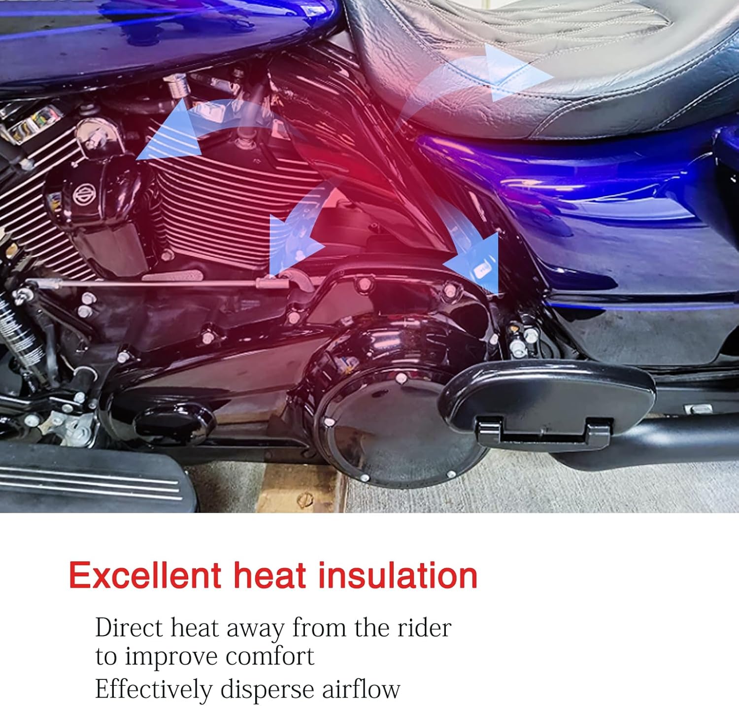 Mid Frame Air Deflector Heat Shield Deflector Y432