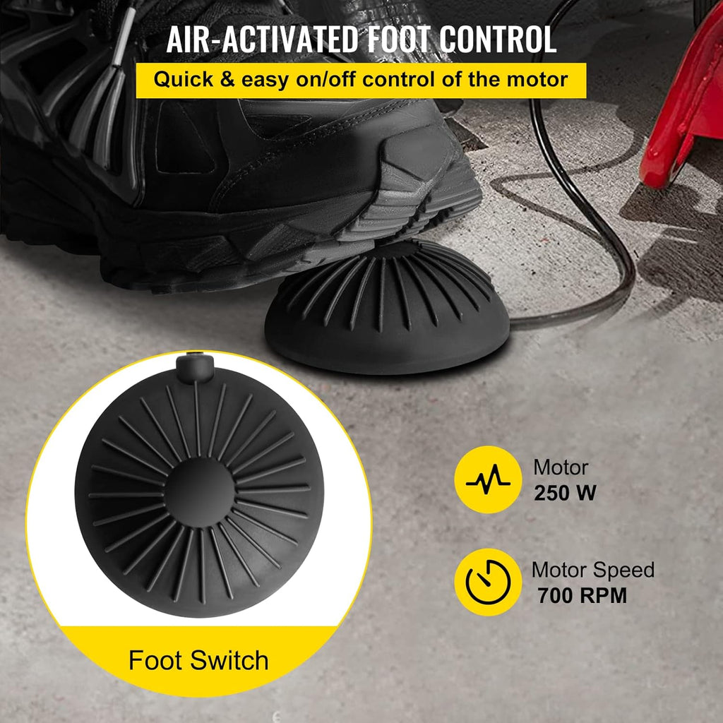 50 Ft x 1/2 Inch Drain Cleaning Machine with 4 Cutters E540