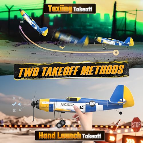 RC Plane with 6-axis Gyro Remote Control W96798
