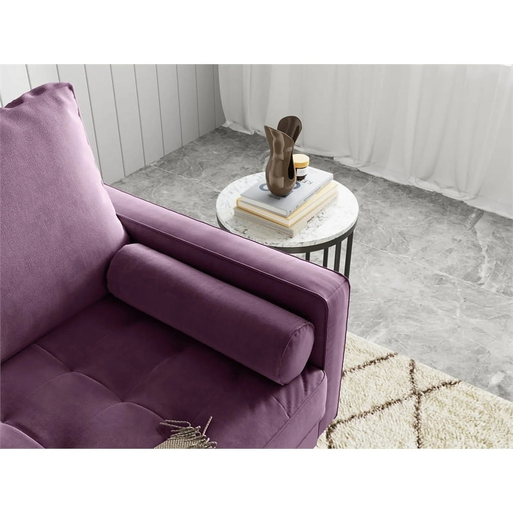 70" Upholstered Velvet Sofa T647386