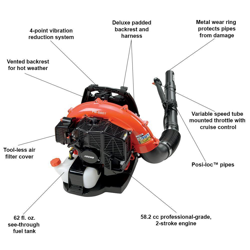 58.2 CC Gas-Powered Backpack Blower U4879