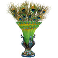 Peacock Sculptural Vase X39809