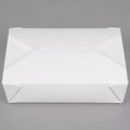 White Microwavable Paper Take-Out Container - 240/Case Y554410