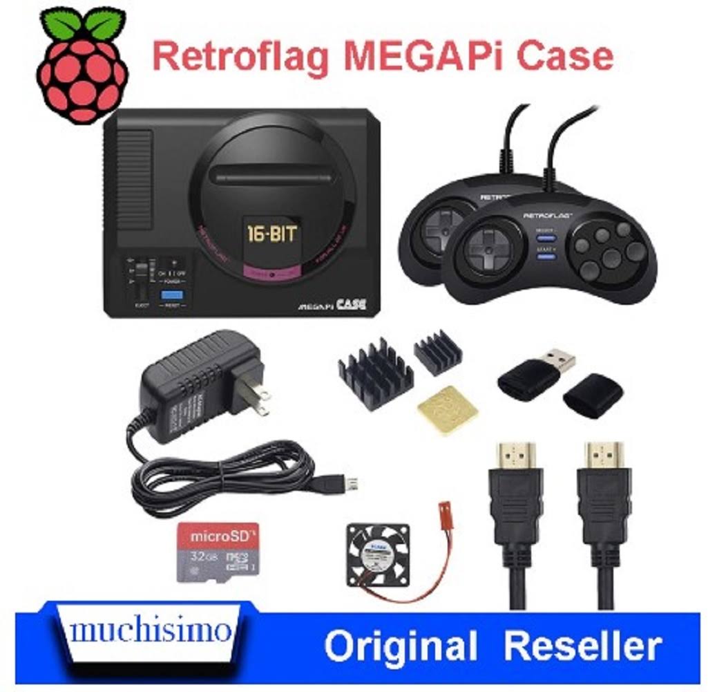 NESPi Case Plus with Power Button, Cooling Fan, Heatsinks, and Flannel Bag I749999